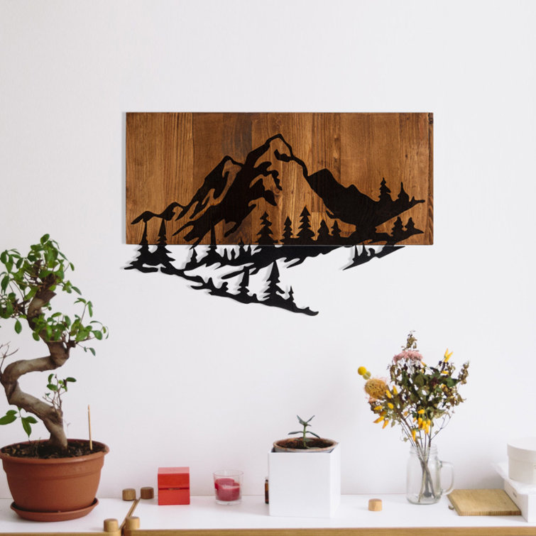 Foundstone Wooden Wall Décor Wayfair.co.uk